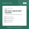 The GLP-1 Quick-Start Checklist (Free Download)