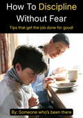 How to Discipline Your Child Without Fear PDF guide cover