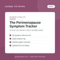 The Perimenopause Symptom Tracker (Free Download)