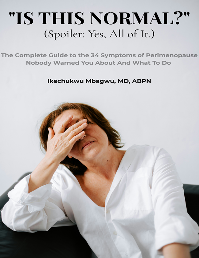 Perimenopause: Is This Normal? PDF guide cover
