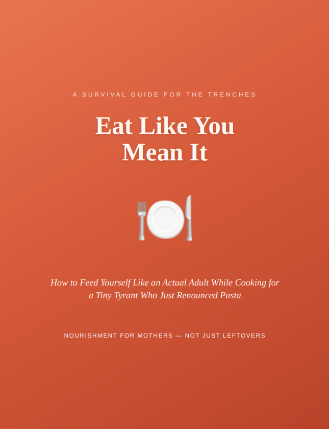 Eat Like You Mean It - meals for busy moms PDF cover