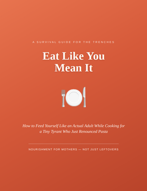 Eat Like You Mean It - meals for busy moms PDF cover