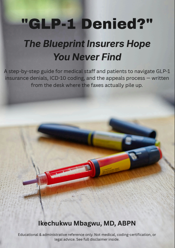 GLP-1 insurance denied appeal guide PDF cover